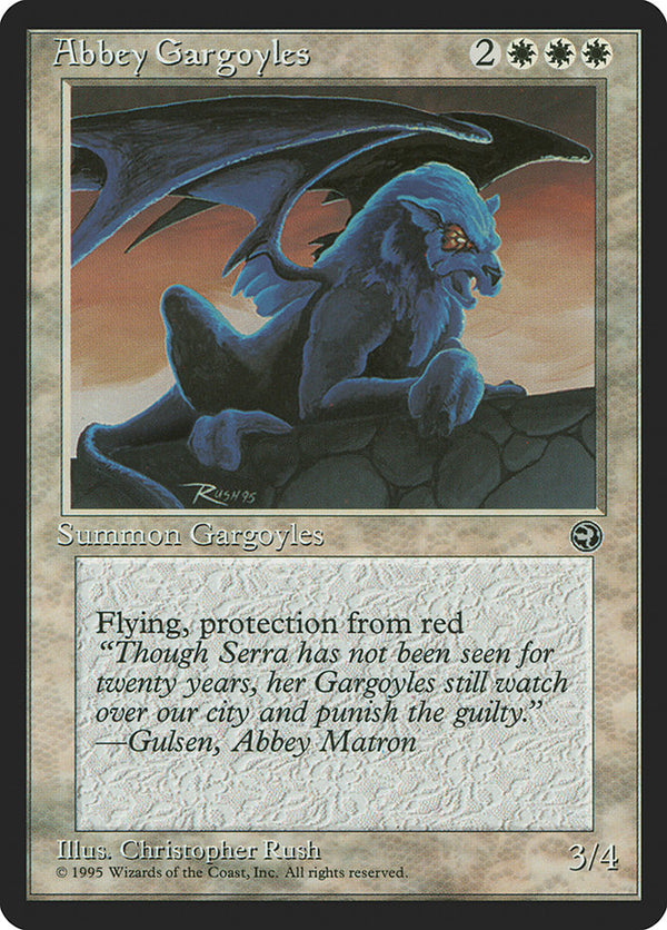 Abbey Gargoyles [Homelands] - Magic: The Gathering