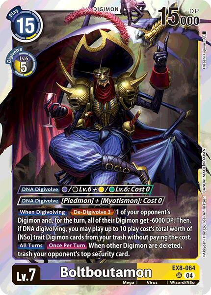 Boltboutamon - Digimon Card Game