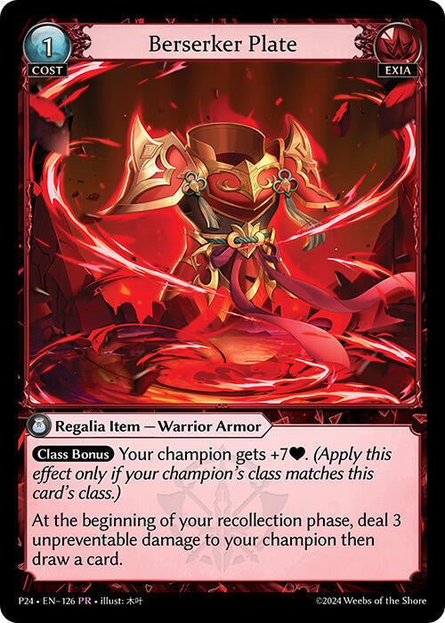 Berserker Plate