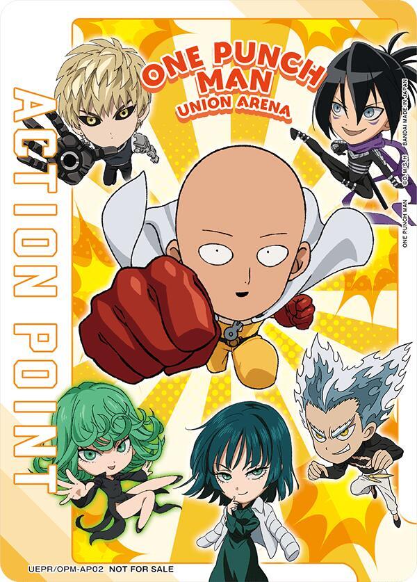 Action Point Card (AP02) (One Punch Man) - Union Arena
