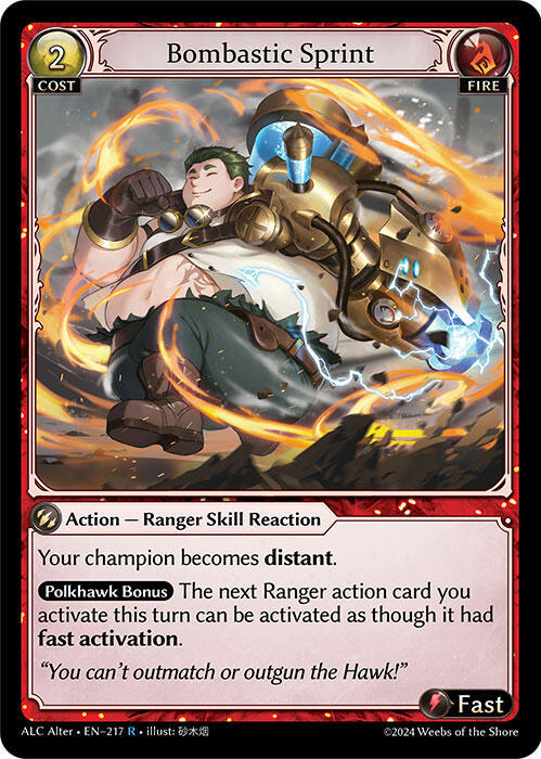 Bombastic Sprint - Grand Archive TCG