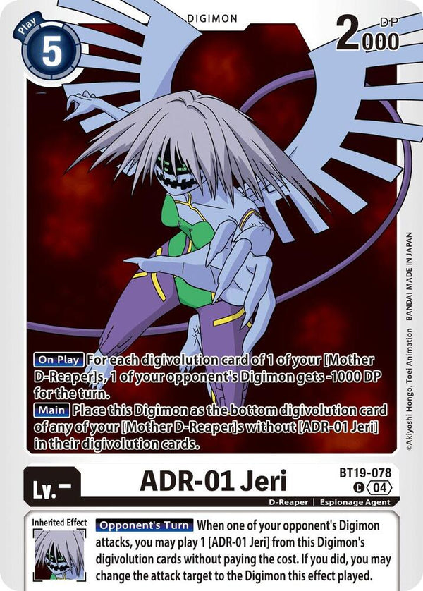 ADR-01 Jeri - Digimon Card Game