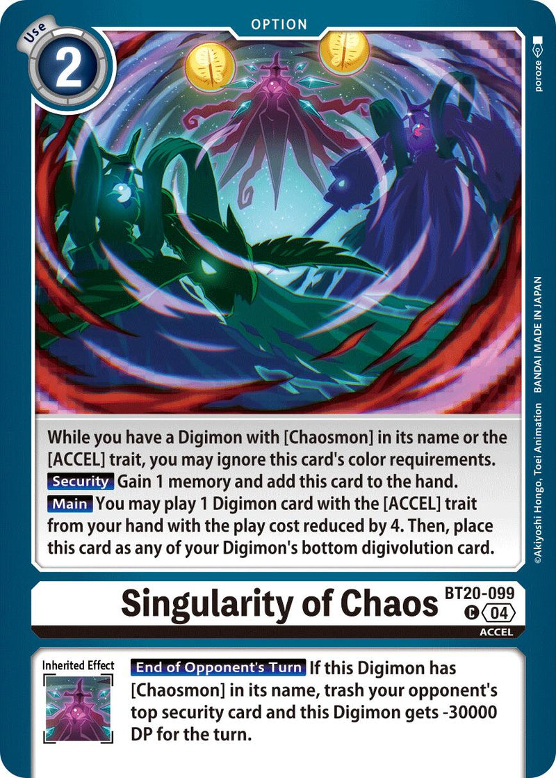 Singularity of Chaos [BT20-099] [Release Special Booster Ver.2.5]