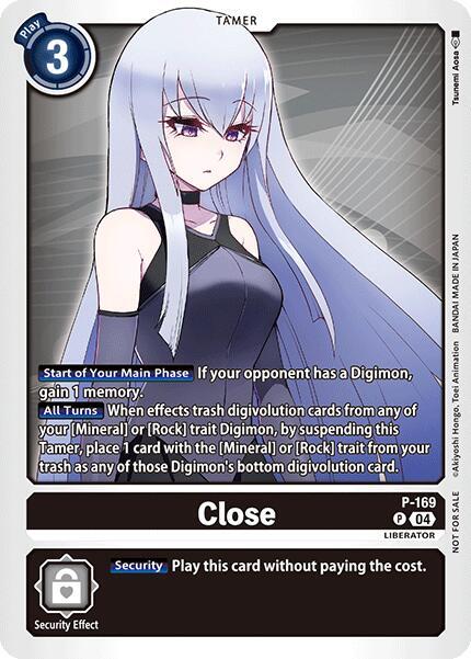 Close (Store Tournament 2025 Vol.1 Participation Pack)