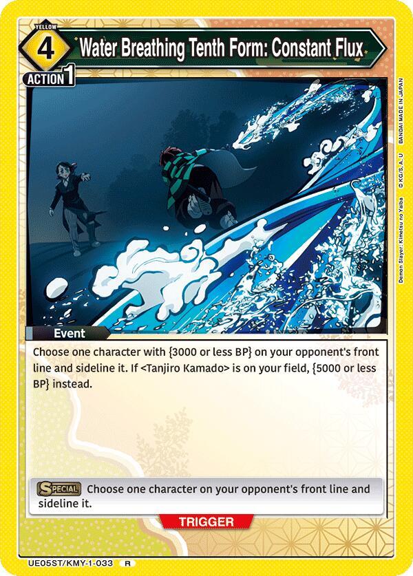 Water Breathing Tenth Form: Constant Flux