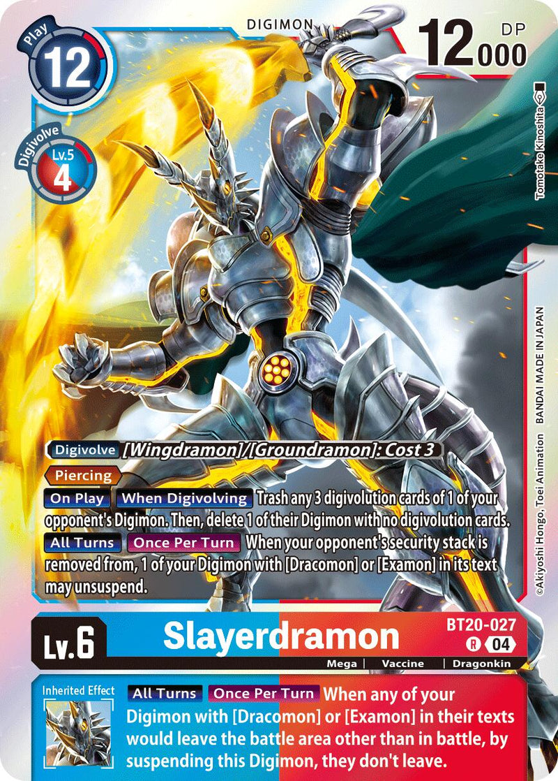 Slayerdramon [BT20-027] [Release Special Booster Ver.2.5]