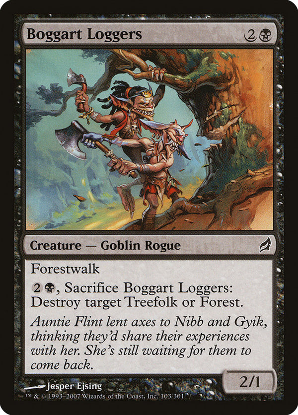 Boggart Loggers [Lorwyn] - Magic: The Gathering