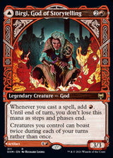 Birgi, God of Storytelling // Harnfel, Horn of Bounty (Showcase) [Kaldheim] - Magic: The Gathering