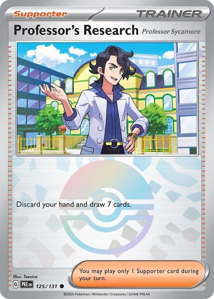 Professor's Research [Professor Sycamore] (Poke Ball Pattern)