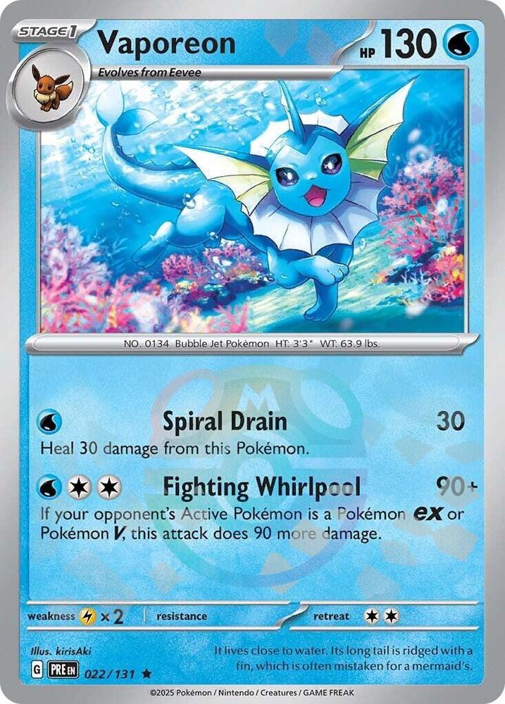 Vaporeon (Master Ball Pattern)