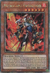Metalflame Swordsman (Quarter Century Secret Rare) (SUDA-EN014) - Yu-Gi-Oh!