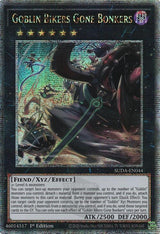 Goblin Bikers Gone Bonkers (Quarter Century Secret Rare) (SUDA-EN044) - Yu-Gi-Oh!