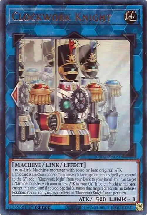 Clockwork Knight [SUDA-EN050] Ultra Rare - Yu-Gi-Oh!