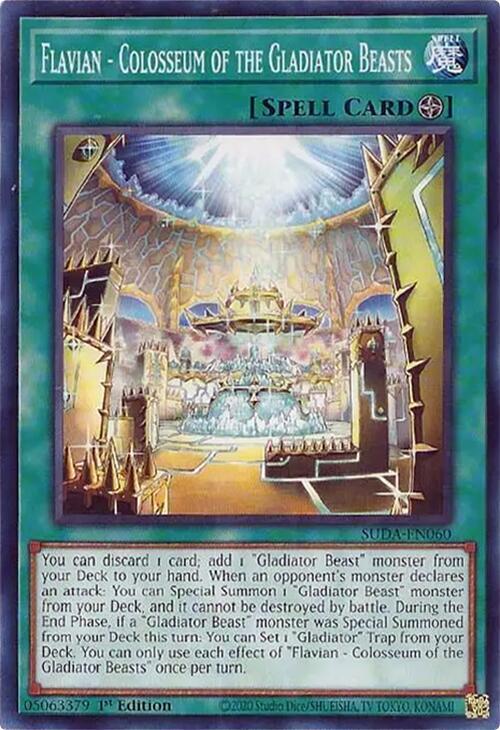 Flavian - Colosseum of the Gladiator Beasts