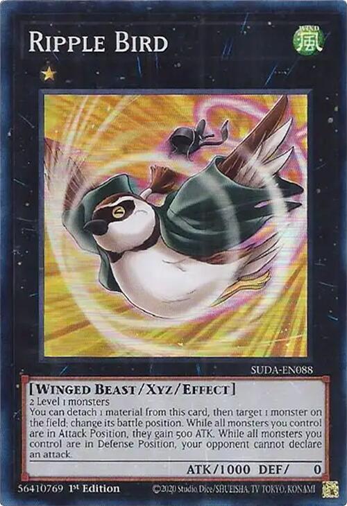 Ripple Bird [SUDA-EN088] Super Rare - Yu-Gi-Oh!