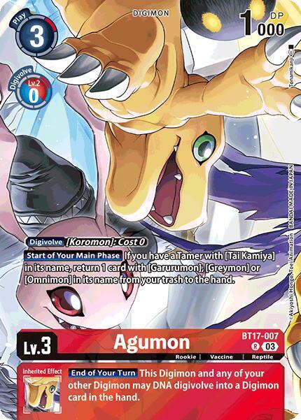 Agumon (Omnimon Binder Set)