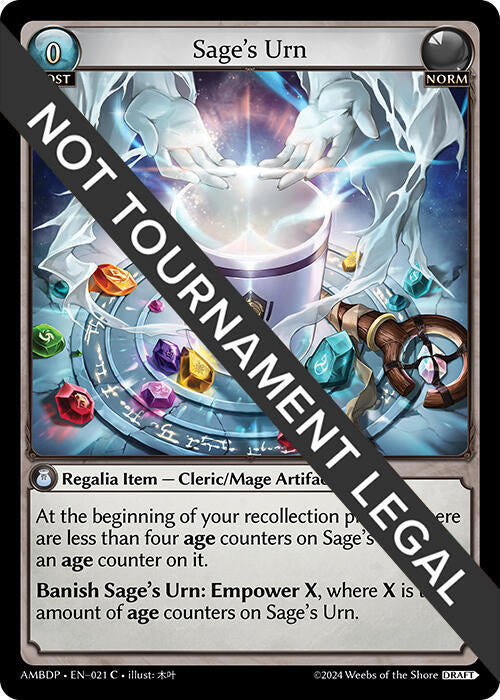 Sage's Urn