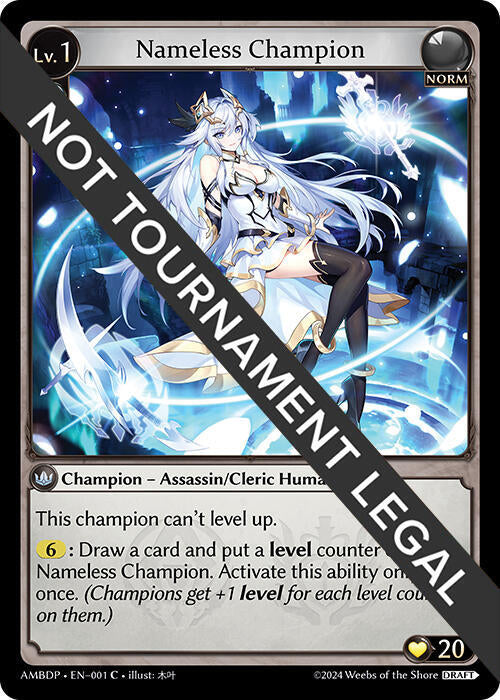 Nameless Champion (Assassin/Cleric)