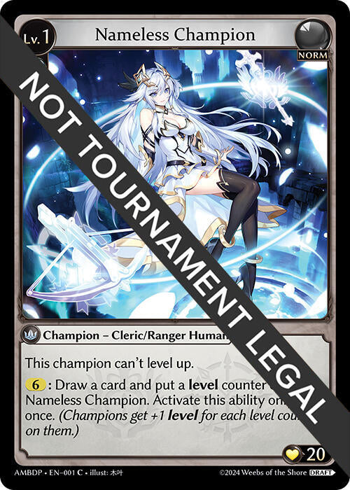 Nameless Champion (Cleric/Ranger)