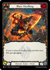 Blaze Headlong (Red) [HNT157] (The Hunted) - Flesh And Blood