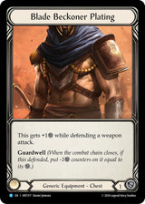 Blade Beckoner Plating [HNT217] (The Hunted)  Cold Foil - Flesh And Blood
