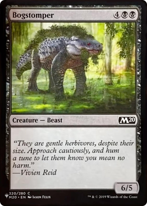 Bogstomper [The List] - Magic: The Gathering
