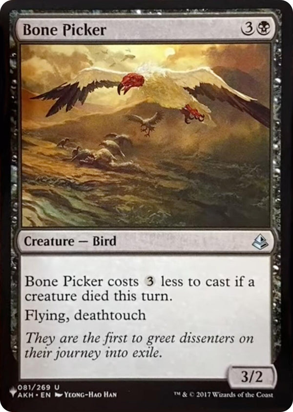 Bone Picker [The List] - Magic: The Gathering