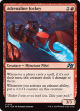 Adrenaline Jockey [Aetherdrift] - Magic: The Gathering
