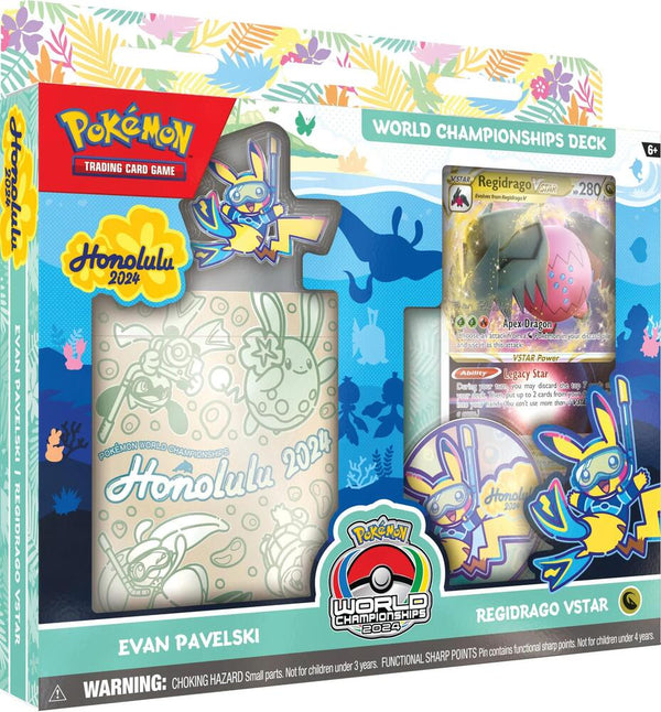 2024 World Championship Deck: Evan Pavelski (Regidrago VSTAR) - Pokémon