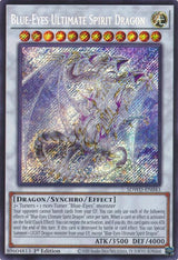 Blue-Eyes Ultimate Spirit Dragon (Secret Rare) (SDWD-EN043) - Yu-Gi-Oh!