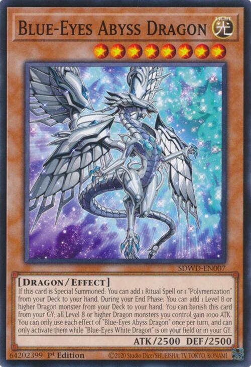 Blue-Eyes Abyss Dragon (SDWD-EN007) [Common] - Yu-Gi-Oh!