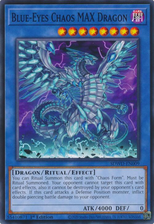 Blue-Eyes Chaos MAX Dragon (SDWD-EN009) [Common] - Yu-Gi-Oh!