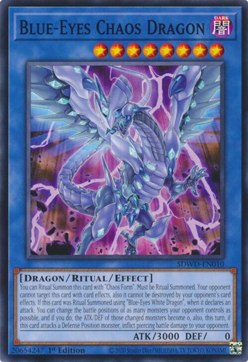 Blue-Eyes Chaos Dragon (SDWD-EN010) [Common] - Yu-Gi-Oh!