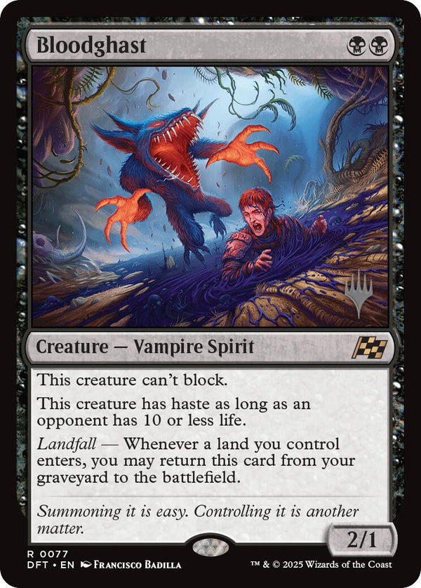 Bloodghast (Promo Pack) [Aetherdrift Promos] - Magic: The Gathering