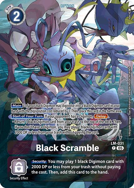 Black Scramble (Alternate Art) - Digimon Card Game