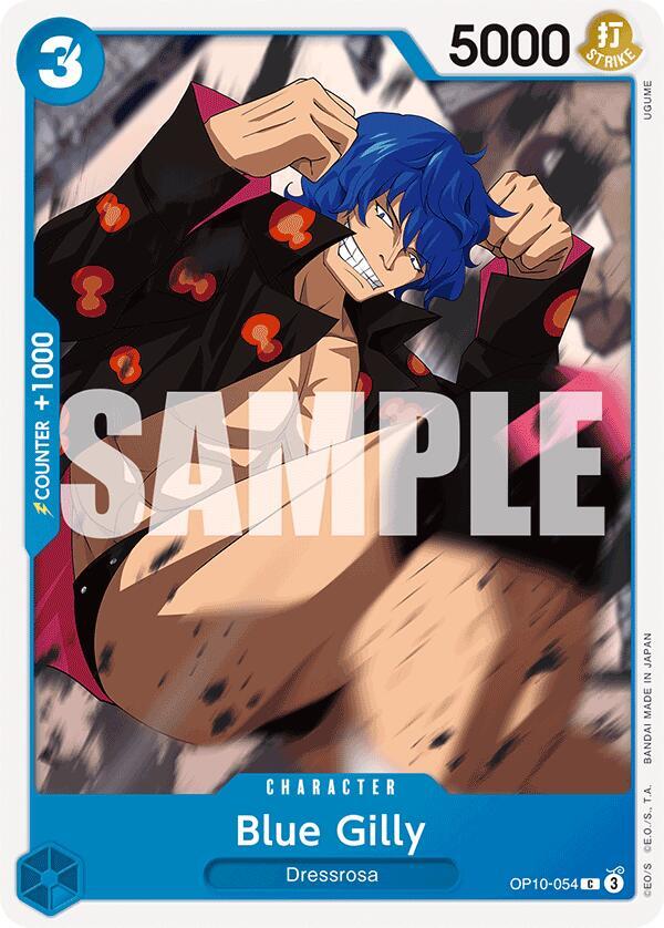 Blue Gilly - One Piece Card Game