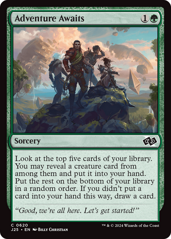 Adventure Awaits [Foundations Jumpstart] - Magic: The Gathering
