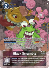 Black Scramble (Alternate Art) - Digimon Card Game