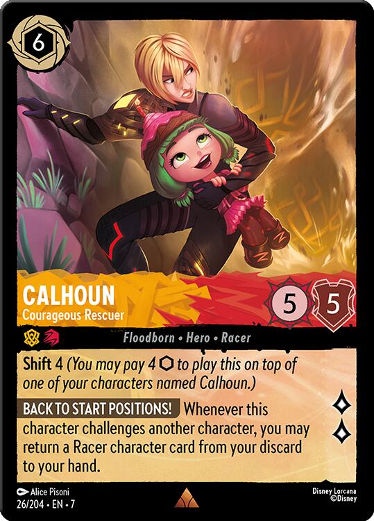Calhoun - Courageous Rescuer (26/204) [Archazia's Island] - Disney