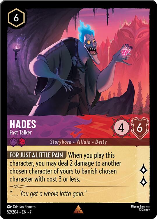 Hades - Fast Talker (52/204) [Archazia's Island] - Disney