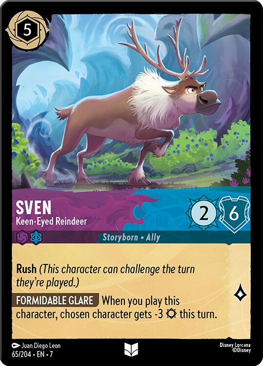 Sven - Keen-Eyed Reindeer (65/204) [Archazia's Island] - Disney