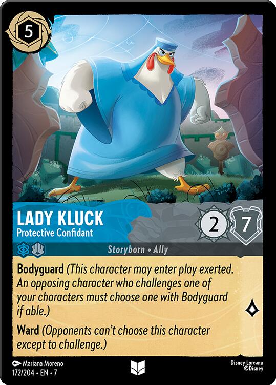 Lady Kluck - Protective Confidant (172/204) [Archazia's Island] - Disney