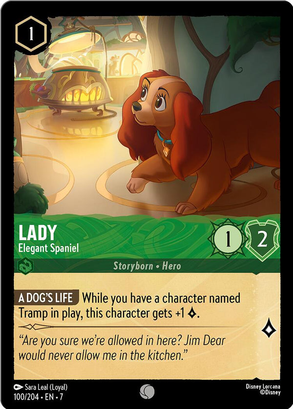 Lady - Elegant Spaniel (100/204) [Archazia's Island] - Disney