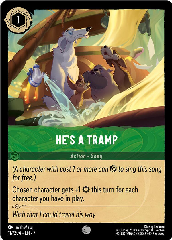 He's a Tramp (117/204) [Archazia's Island] - Disney