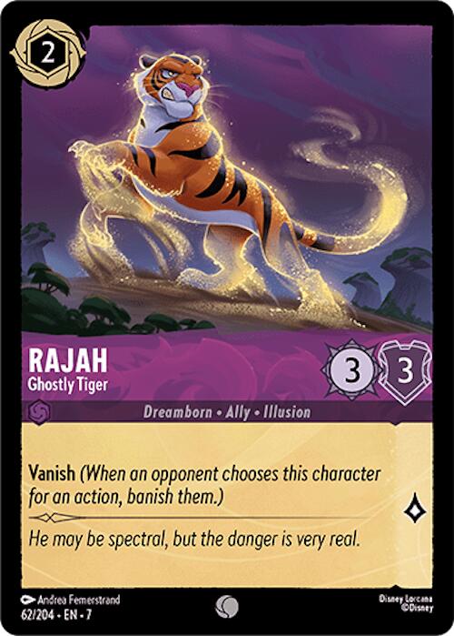 Rajah - Ghostly Tiger (62/204) [Archazia's Island] - Disney