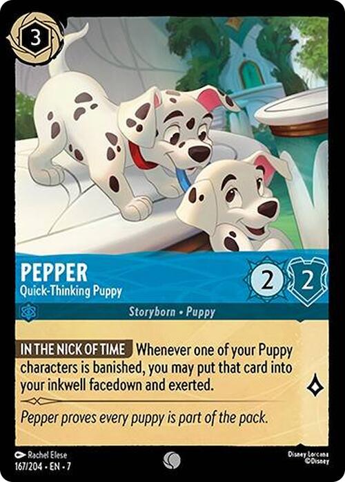 Pepper - Quick-Thinking Puppy (167/204) [Archazia's Island] - Disney