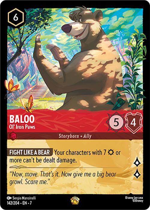 Baloo - Ol' Iron Paws (142/204) [Archazia's Island] - Disney