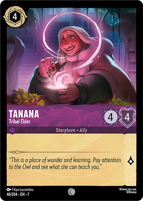 Tanana - Tribal Elder (46/204) [Archazia's Island] - Disney