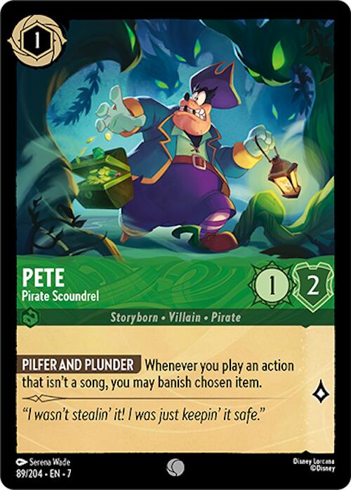 Pete - Pirate Scoundrel (89/204) [Archazia's Island] - Disney