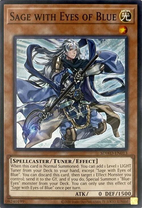 Sage with Eyes of Blue (Unlimited Misprint) (SDWD-EN013) [Common] - Yu-Gi-Oh!